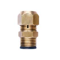 Adaptador para instalação de gás aperto rapido 1/2x3/8 (e) cooktop forno