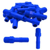Adaptador para Mangueiras com Rosca Externa 1/2" Sistema de Irrigação - Kit 5 Und