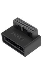 Adaptador para Placa-Mãe SHANFEILU USB 3.0 90 Graus 19/20 Pinos Adaptador para Placa-Mãe SHANFEILU USB 3.0 90 Graus 19/20 Pinos