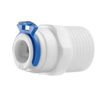 Adaptador para Purificador T3/8" Engate Rápido Reto com R1/2 Adaptador para Purificador T3/8" Engate Rápido Reto com R1/2