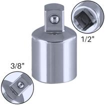 Adaptador para Soquete 1/2" Fêmea Para 3/8" Macho Alongador Conversor