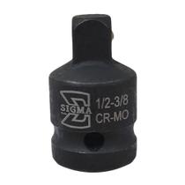 Adaptador para soquetes de impacto encaixe 1/2" fêmea x 3/8" macho - 0603191005