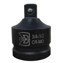 Adaptador para soquetes de impacto encaixe 3/4" fêmea x 1/2" macho - 0603191001 Adaptador para soquetes de impacto encaixe 3/4" fêmea x 1/2" macho - 0603191001