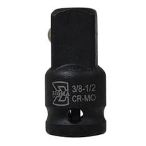 Adaptador para soquetes de impacto encaixe 3/8" fêmea x 1/2" macho