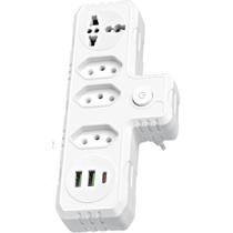 Adaptador para Tomada Multifuncional 2P+T 10A Bivolt (7908417116396) Adaptador para Tomada Multifuncional 2P+T 10A Bivolt (7908417116396)
