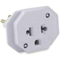 Adaptador Para Tomada Universal 2P+T 10A Bivolt Bran