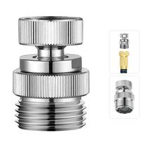Adaptador para torneira estilo MINGOR 3/4" giratório em latão cromado Adaptador para torneira estilo MINGOR 3/4" giratório em latão cromado