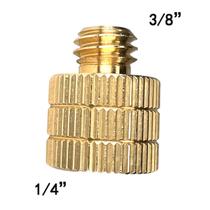 Adaptador Parafuso 1/4' Fêmea para 3/8' Macho Tripé Estúdio