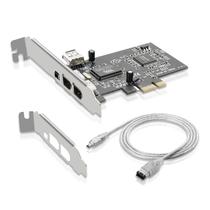 Adaptador PCI Express LBSC PCIe Firewire 400 de 4 portas