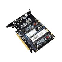 Adaptador PCIe De Alta Velocidade Para M.2 NVMe 32Gbps, Placa PCI-E X16 M-Key Para Expansão De SSD