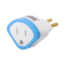 Adaptador Pino Chato 3 Pinos 2p + T 10a/250v Branco Dn1630 - PC / 12