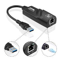 Adaptador Placa De Rede Rj45 Ethernet Usb 3.0 Rj45 1000Mbps - Adaptador Ethernet Usb