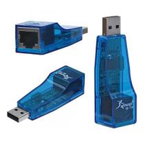 Adaptador Placa de Rede Usb Externa Lan