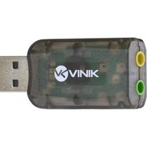 Adaptador Placa de Som USB 5.1 Virtual Vinik Adaptador Placa de Som USB 5.1 Virtual Vinik
