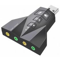 Adaptador Placa de som Usb/ P2 Hb-T65 7.1