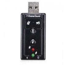 Adaptador Placa De Som Virtual 7.1 Usb Xt2028 Strad