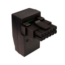 Adaptador placa de vídeo (gpu) 16 pinos 90 graus 4p embaixo