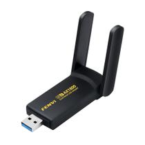 Adaptador Placa Usb 3.0 Wi Fi 1800 Mb Dual Band Fenvi Ax1800