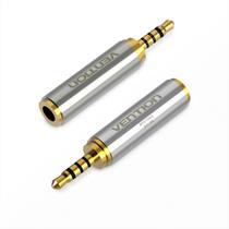 Adaptador Plug P1 2,5mm Macho Para P2 3,5mm Femea Vention