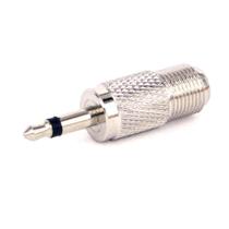 Adaptador Plug P2 Mono Para Jack - Fêmea