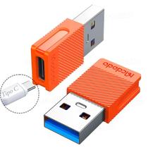 Adaptador Plug Usb Tipo C Fêmea Para Usb A 3.0 Macho Mcdodo Adaptador Plug Usb Tipo C Fêmea Para Usb A 3.0 Macho Mcdodo