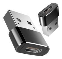 Adaptador Plug Usb Tipo C Fêmea X Usb Macho