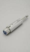 Adaptador Plug XLR Fêmea para P10 Macho Mono Adaptador Plug XLR Fêmea para P10 Macho Mono