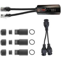 Adaptador POE Combiner Splitter IPCamPower Run 2 Câmeras IP