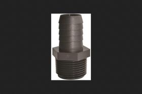 Adaptador Poly Green Leaf A 1438 P 1/4" Mpt x 3/8" Barb, pacote com 5