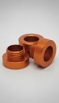 Adaptador Ponta Laranja Alumínio 11mm Roscado Adaptador Ponta Laranja Alumínio 11mm Roscado