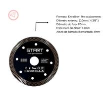 Adaptador Porca Flange Esmerilhadeira E Disco Extrafino Teya - GOZILLA DIAMANTADOS