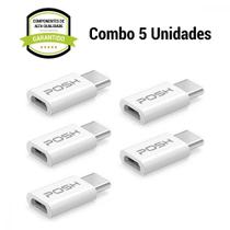 Adaptador Posh Conversor USB C Micro USB Samsung Asus Moto 5WT