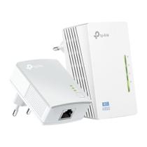 Adaptador Powerline TP-Link TL-WPA4220 Kit AV600 300Mbps Wi-Fi Extensor Rede Elétrica Plug and Play Segurança WPA-WPA2