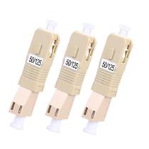 Adaptador Poyiccot SC macho para LC fêmea de fibra multimodo 50/125um