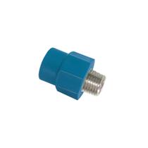 Adaptador PPR Azul ar Comprimido Femea 63 Mm x Macho 2" - Topfusion