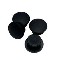 adaptador preto 13mm para prender aplique jibbitz enfeites decorações sandálias emborrachadas