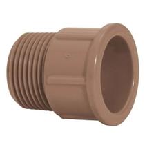 Adaptador pvc 25 mm x 3/4 marron