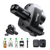 Adaptador Raylix 2 em 1 CCS e J1772 para Tesla, carregamento rápido de 250 kW Adaptador Raylix 2 em 1 CCS e J1772 para Tesla, carregamento rápido de 250 kW