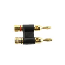 Adaptador RCA banana preto BULLZ AUDIO BSSB Adaptador RCA banana preto BULLZ AUDIO BSSB
