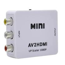 Adaptador Rca Para Hdmi 720p Ou 1080p - Av2hdmi