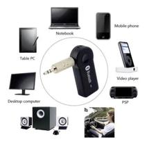 Adaptador Receptor Áudio Bluetooth P2 Som Carro Microfone