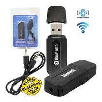 Adaptador Receptor Áudio Bluetooth P2 Som Carro Modelo Novo