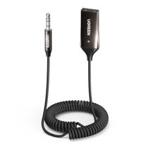 Adaptador Receptor Bluetooth (Audio Sem Fio Para Carro) 3,5mm, Para Som Automotivo. Com Entra