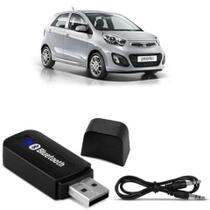 Adaptador Receptor Bluetooth Carro Usb P2 Som Automotivo