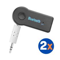 Adaptador Receptor Bluetooth Som Automotivo Kit C/ 2 Und