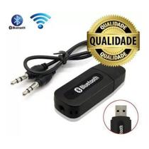Adaptador Receptor Bluetooth Usb Musica P2 Chamada Som Carro