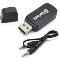 Adaptador Receptor Bluetooth Usb-p2 Musica Carro Promoção - Preto.