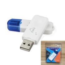 Adaptador Receptor Bluetooth Usb Som Musica Carro Celular
