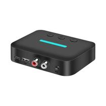 Adaptador Receptor De Áudio Bluetooth 5.3 USB 3.5mm AUX RCA Player De Música Sem Fio Para Adaptador Receptor De Áudio Bluetooth 5.3 USB 3.5mm AUX RCA Player De Música Sem Fio Para