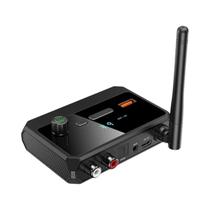 Adaptador Receptor De Áudio Sem Fio Bluetooth 5.3 USB U-Disk Com Saída RCA 3.5MM AUX E Conector De